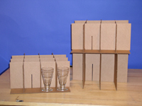 Dish Pack Box Divider