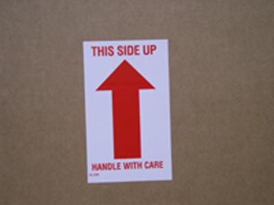 10 This side up Labels