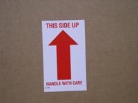 10 This side up Labels